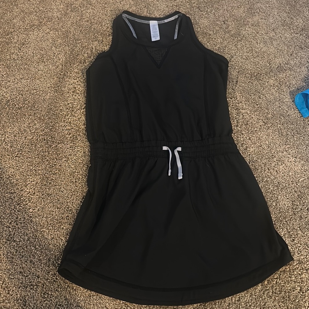 black short sporty dress